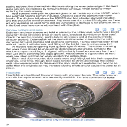 Volvo P1800/1800S, E & ES 1961 to 1973