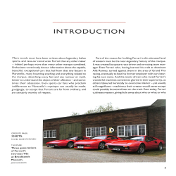 Ferrari 308, 328 and 348