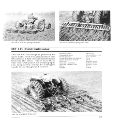 Early Massey Ferguson Implements – and the Tractors