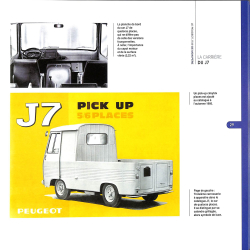 Le Peugeot J7 ET J9 de mon père