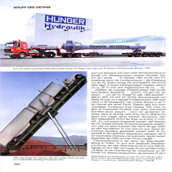 Krupp des Ostens Firma Hunger Hersteller für Kipper