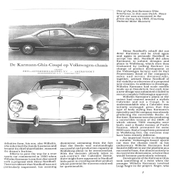 Karmann Ghia Coupé & Cabriolet