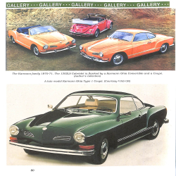 Karmann Ghia Coupé & Cabriolet
