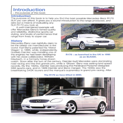 Mercedes-Benz SLK  R170-serie 1996-2004
